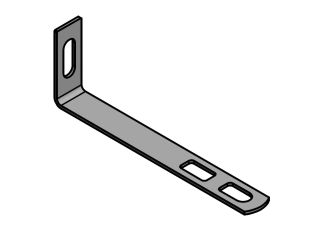 Expamet Door Safe Edge Frame Cramp 200x50mm (8x2in) (250mm Overall)