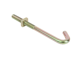 Hookbolts and Nuts M8X100 (Each) BHBZ08100