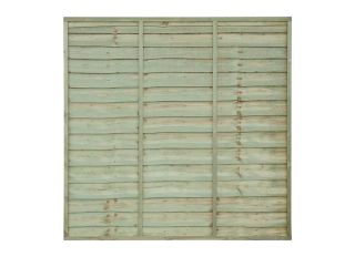 Grange Superior Lap 1.8m Pressure treated Green