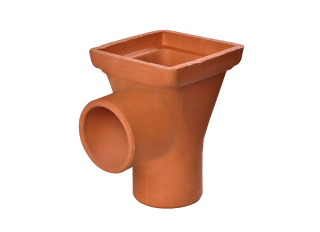 Hepworth SH2 Clay Hopper Plain Horizontal Inlet 100mm