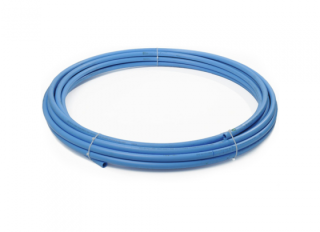 Polypipe 2025BU Blue MDPE Water Pipe 20mmx25m