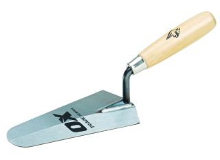 Ox Trade Gauging Trowel Wooden Handle 180mm (7in)