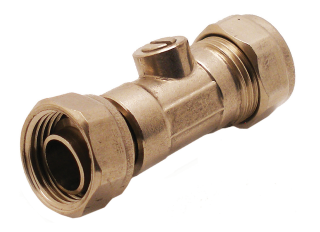 Service Valve CP Straight 15mmx1/2in
