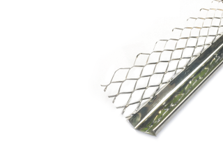 Expamet Ext Render Stop (Bellcast) Bead Stainless Steel (46mm Wing) 3m