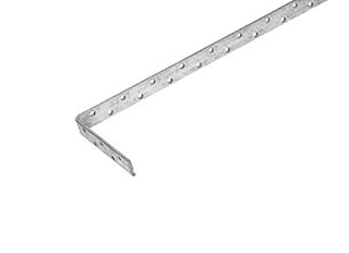 Expamet Galv Restraint Strap Heavy Duty 600x30x5mm Bent At 100mm